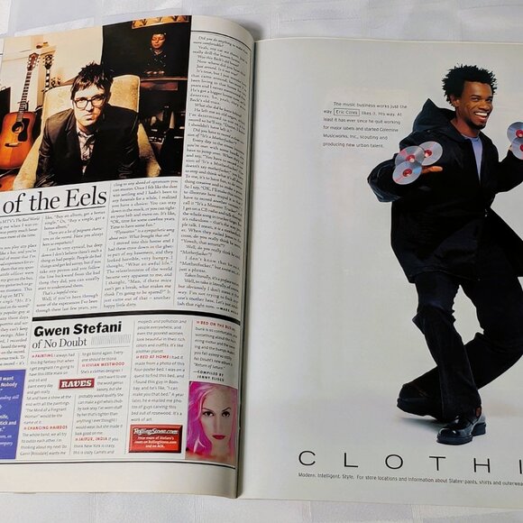 BRITNEY SPEARS ROLLING STONE MAGAZINE YEAR 2000 ORIGINAL BACK ISSUE # 841 MUSIC - Picture 4 of 11